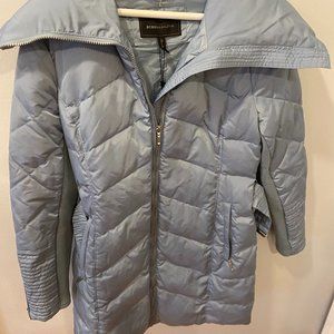 FINAL CHANCE NWT BCBG Light Blue Connie Down Puffer Size Medium